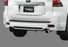 Toyota Prado exhaust system