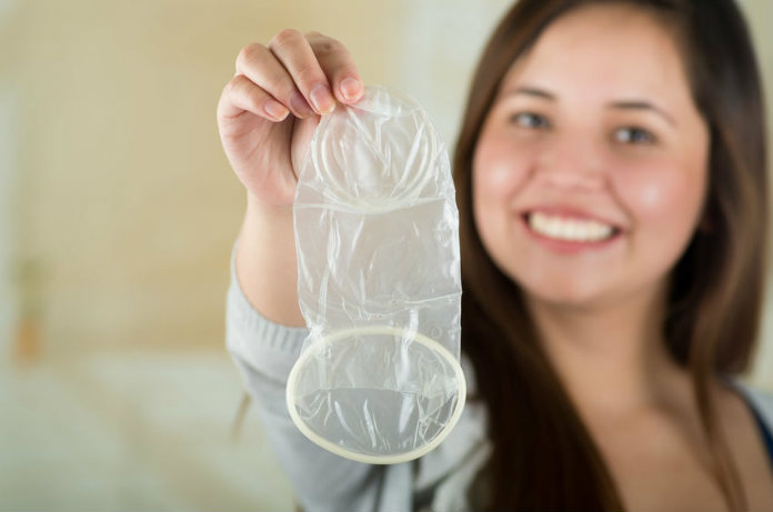 using female condom