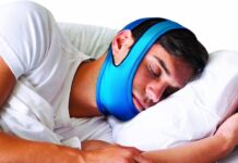 chin strap snoring device sleep