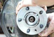 front wheel hub bearing