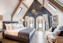 French country bedroom
