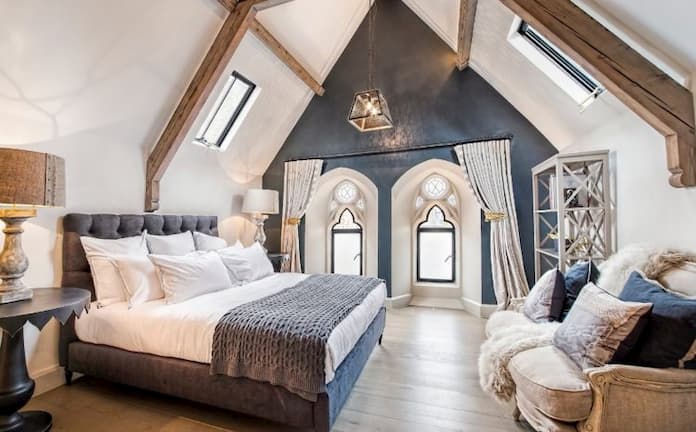 French country bedroom