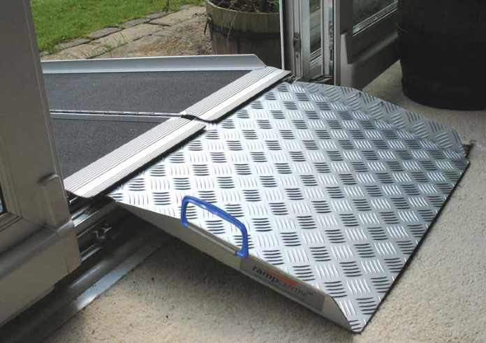 adjustable aluminium ramp