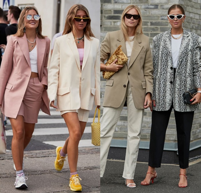 Relaxed-fit suits