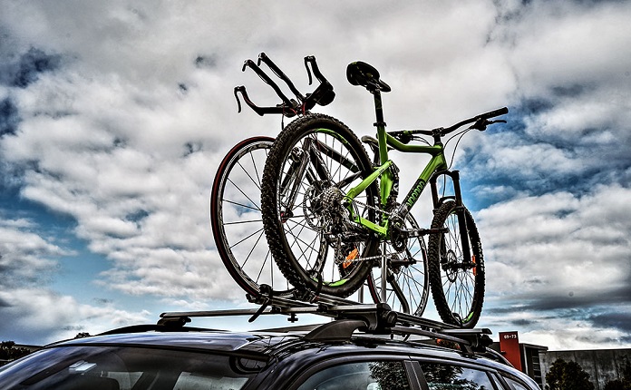 roof mounted bike rack