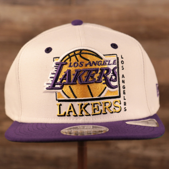 lakers white hat
