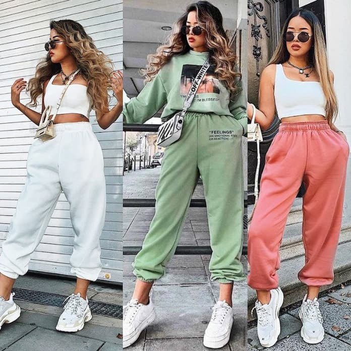 baggy sweatpants outfits
