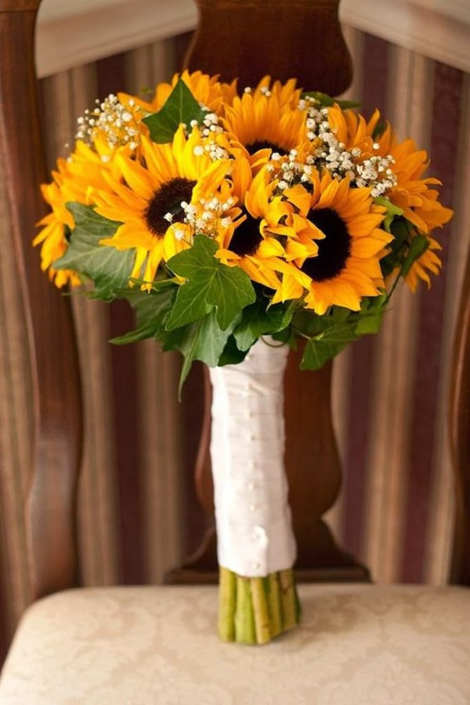 sunflower-buequet-wedding